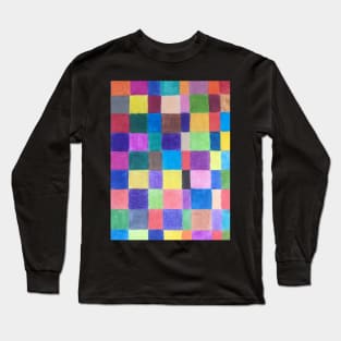 Color Block Experiment Long Sleeve T-Shirt